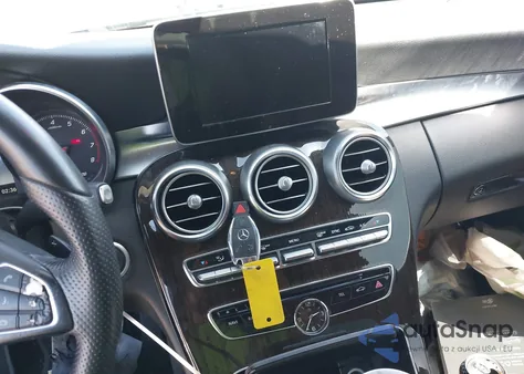 2017 Mercedes-Benz C 300 из США, поврежденный, VIN WDDWJ4JBXHF400872